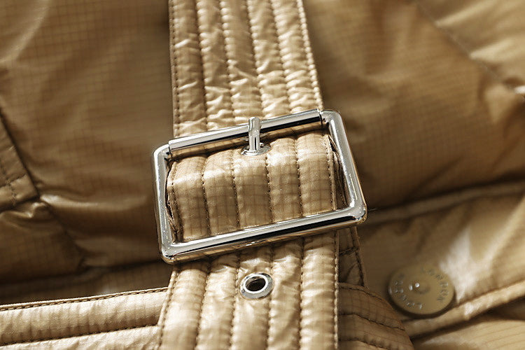 Piumino lungo Estyl cappuccio