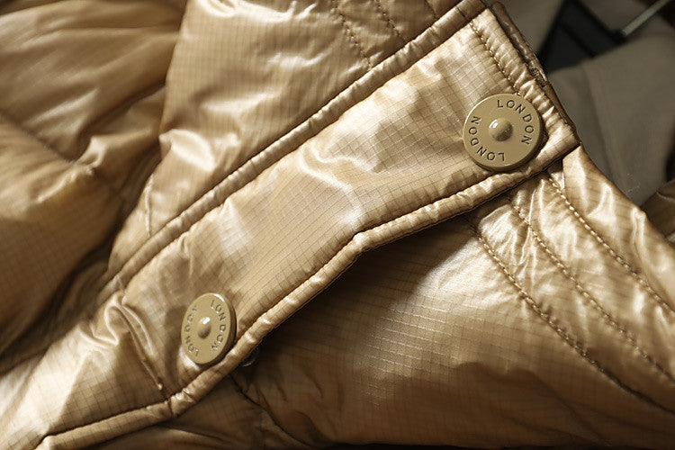 Piumino lungo Estyl cappuccio