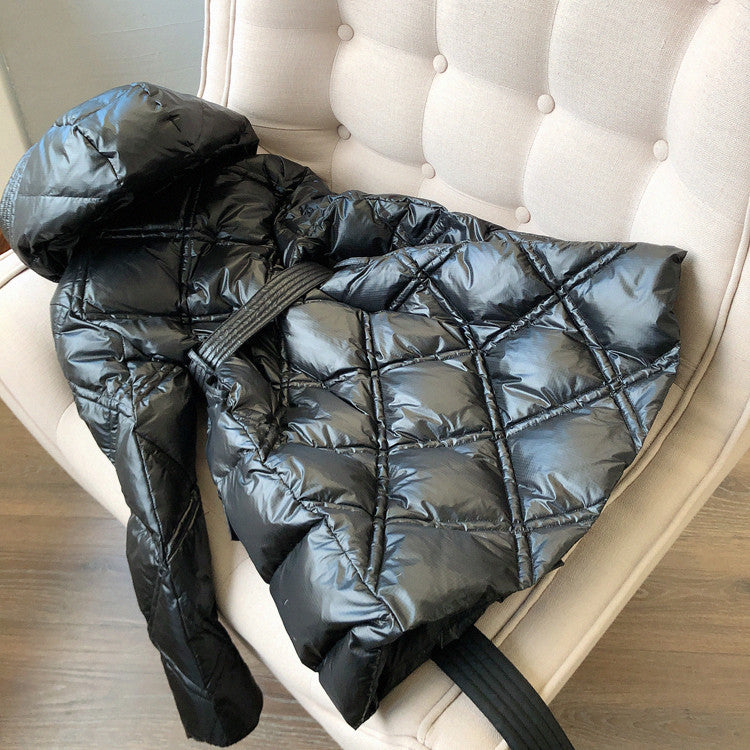 Piumino lungo Estyl cappuccio