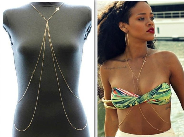 Rihanna Bodychain