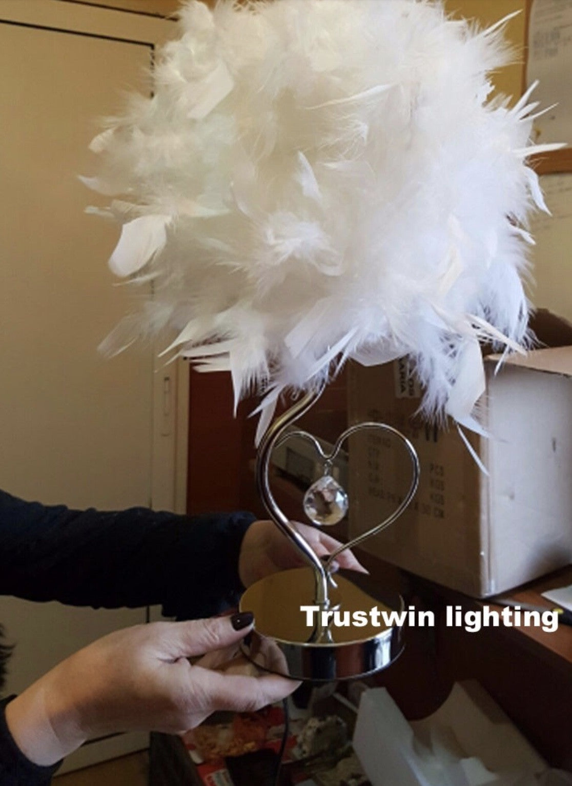 Lampada piume Soffyl Love