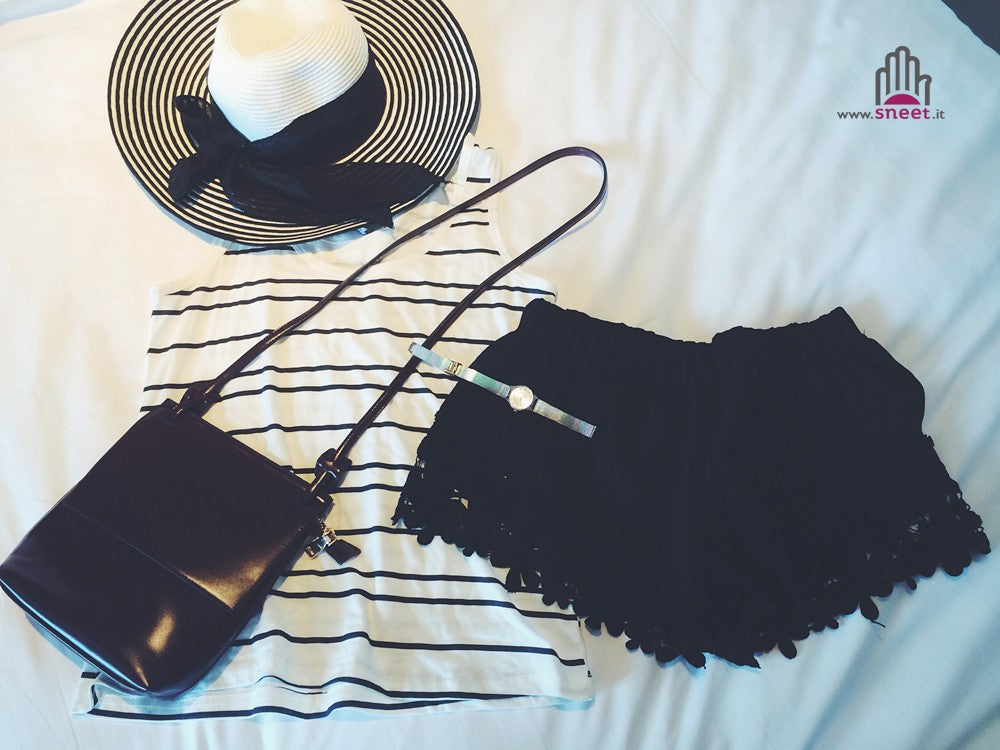 Pantalones cortos Margareth lisos