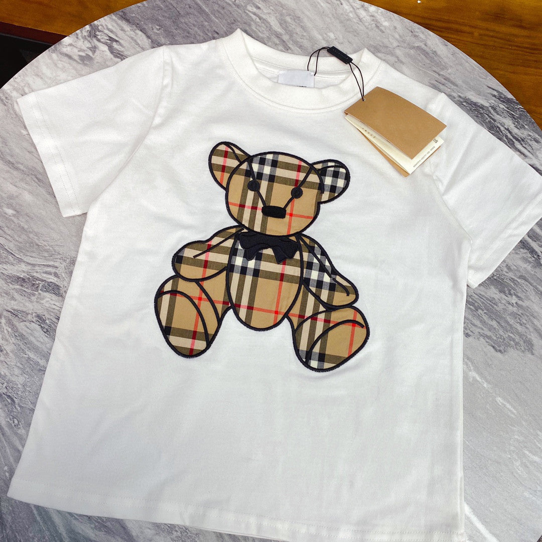 T-shirt baby orso tweed