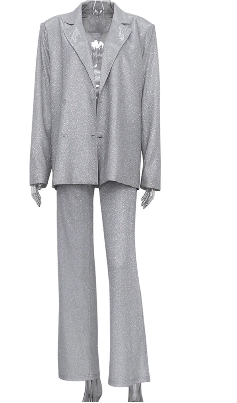 Tailleur Lurex Esmeraldha