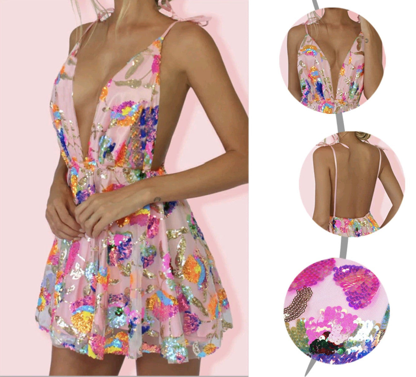 Minidress colorful Caryb