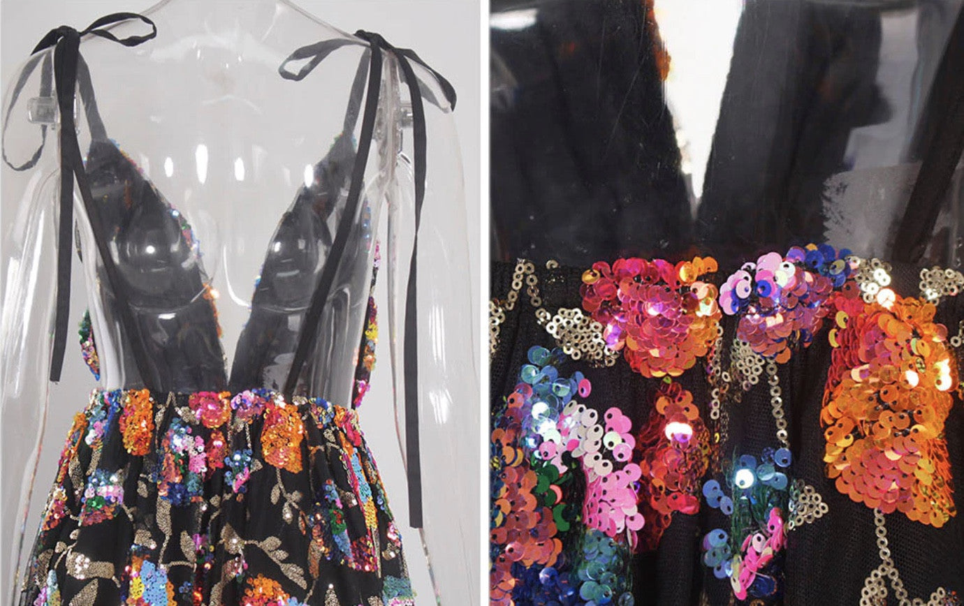 Minidress colorful Caryb