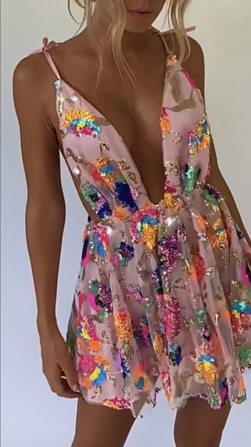 Minidress colorful Caryb