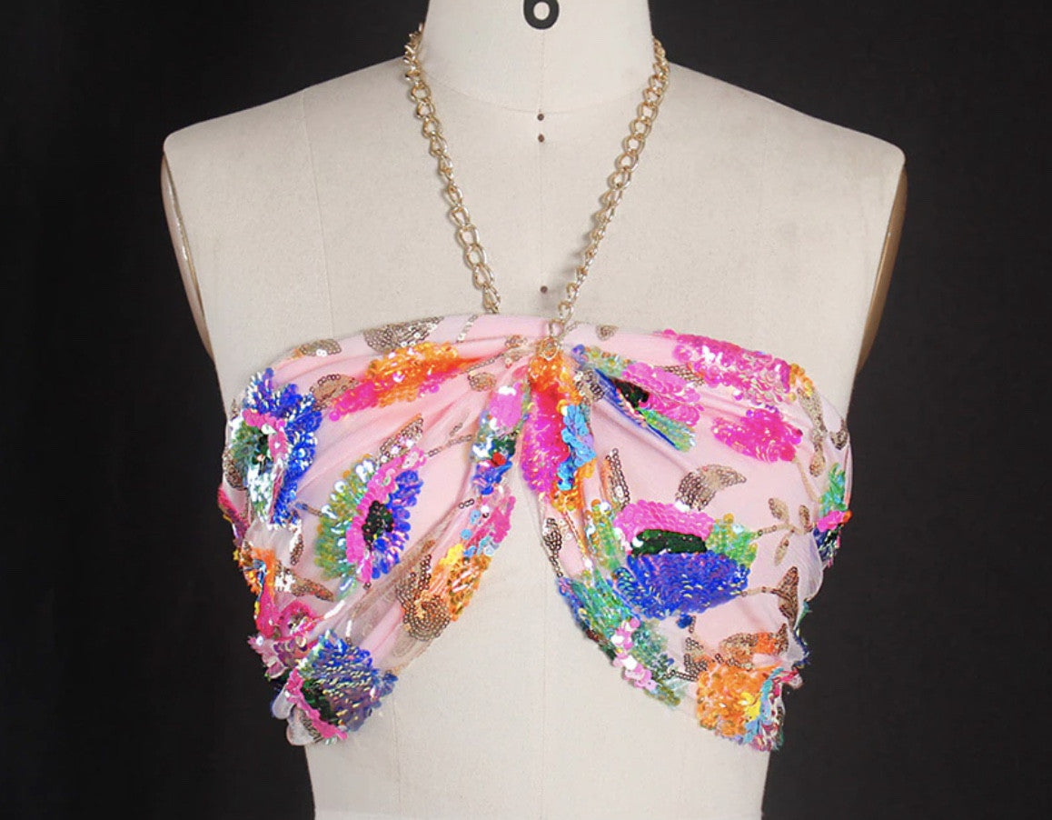 Croptop colorful Caryb