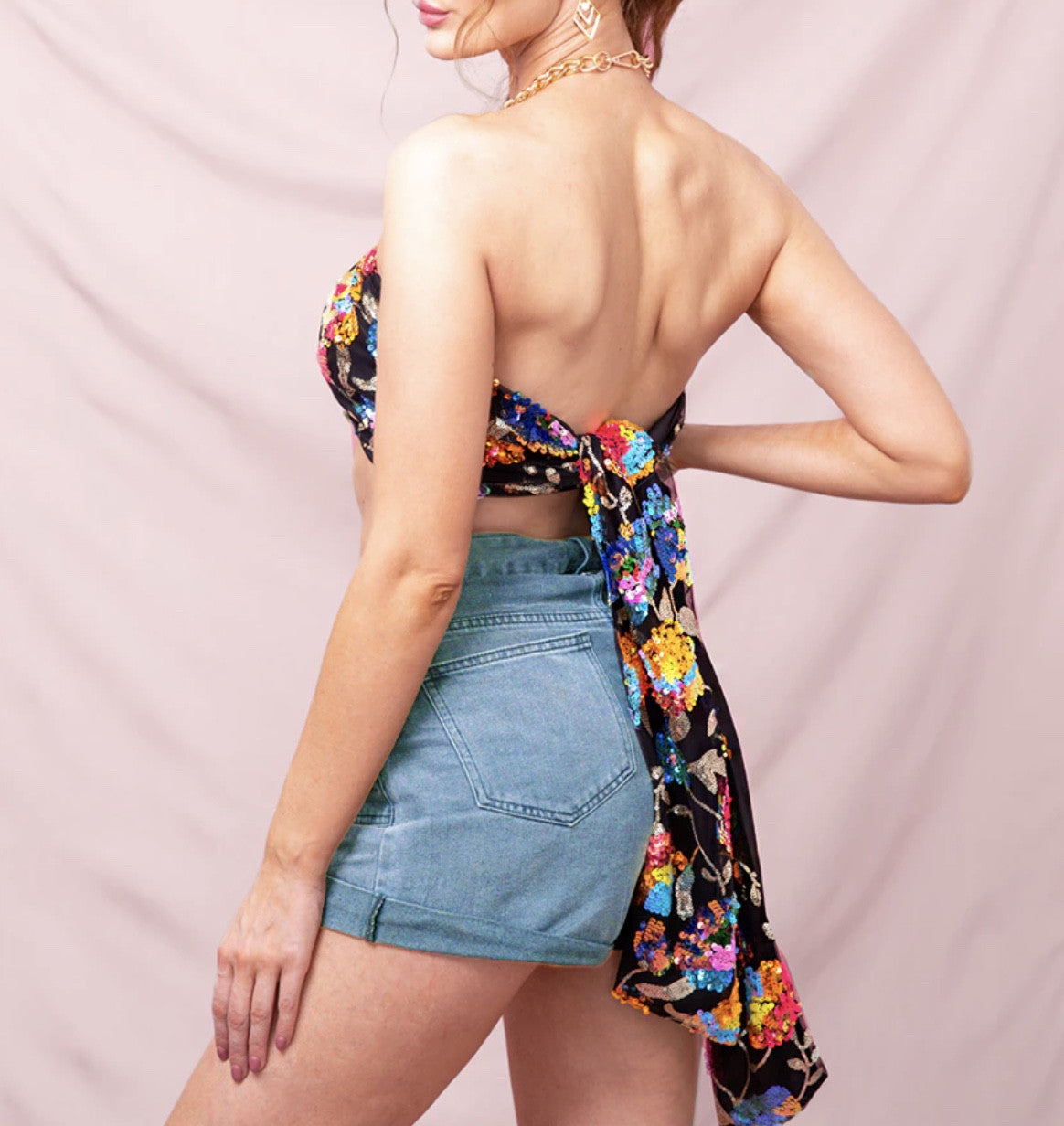 Croptop colorful Caryb