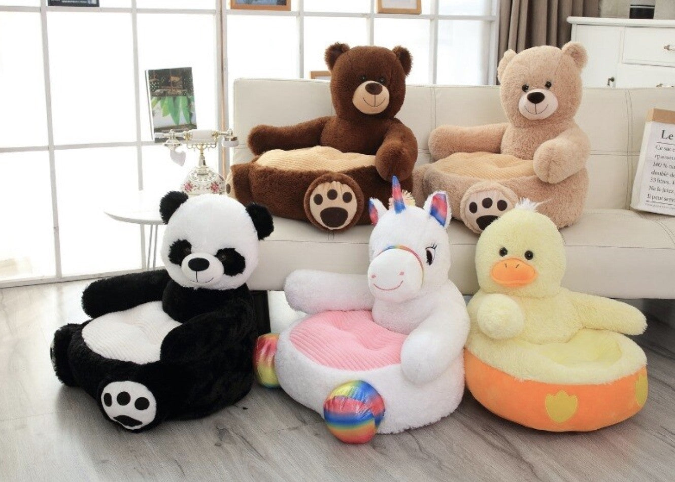 Poltroncina peluches bimbi