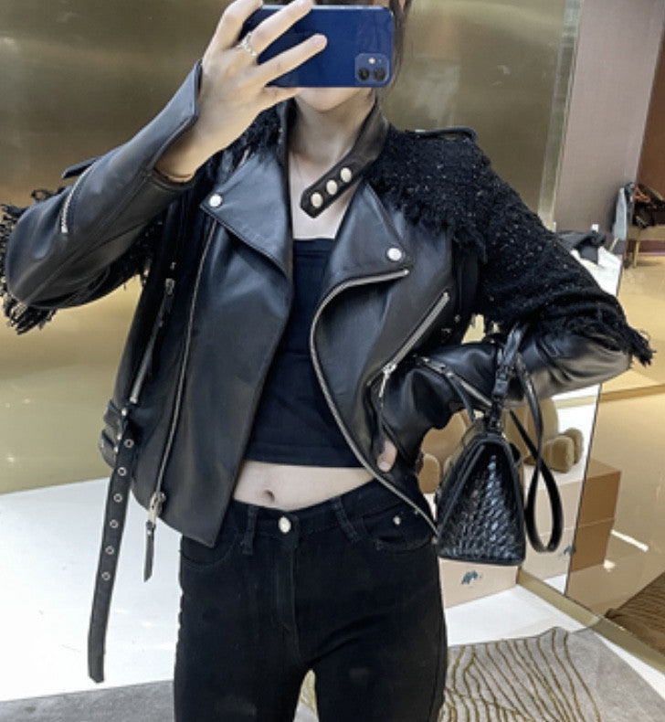 Giubbino pelle Syster