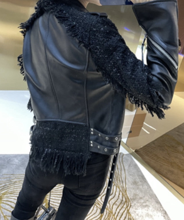 Giubbino pelle Syster