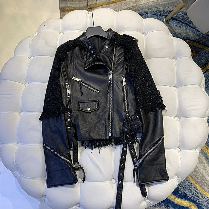 Giubbino pelle Syster