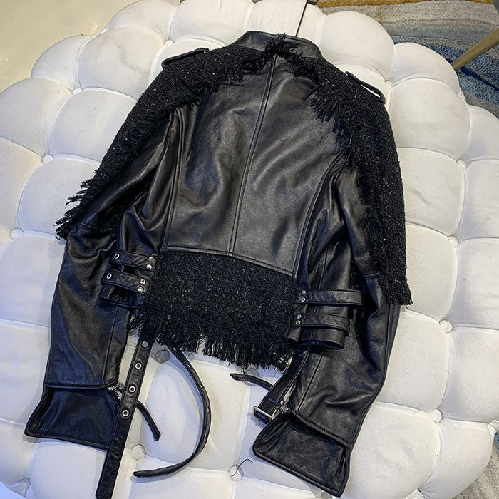 Giubbino pelle Syster