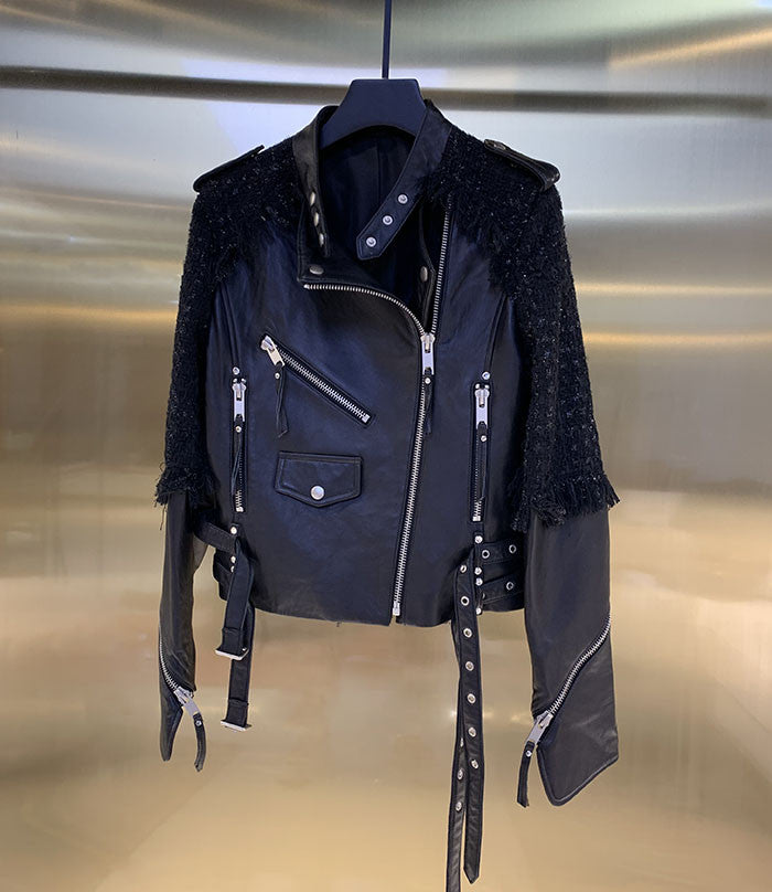 Giubbino pelle Syster