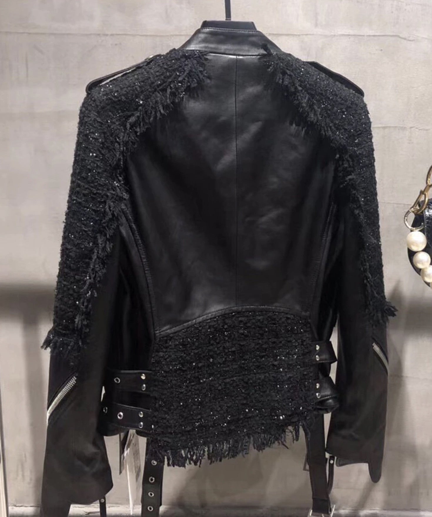 Giubbino pelle Syster