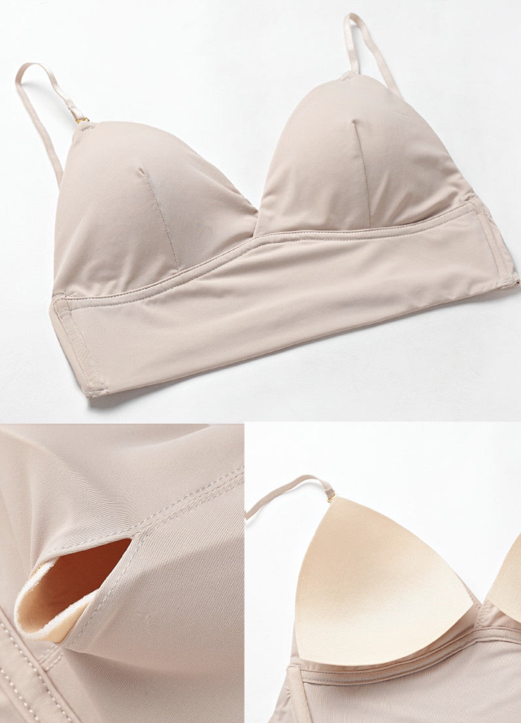 Bralette invisibile superscollata