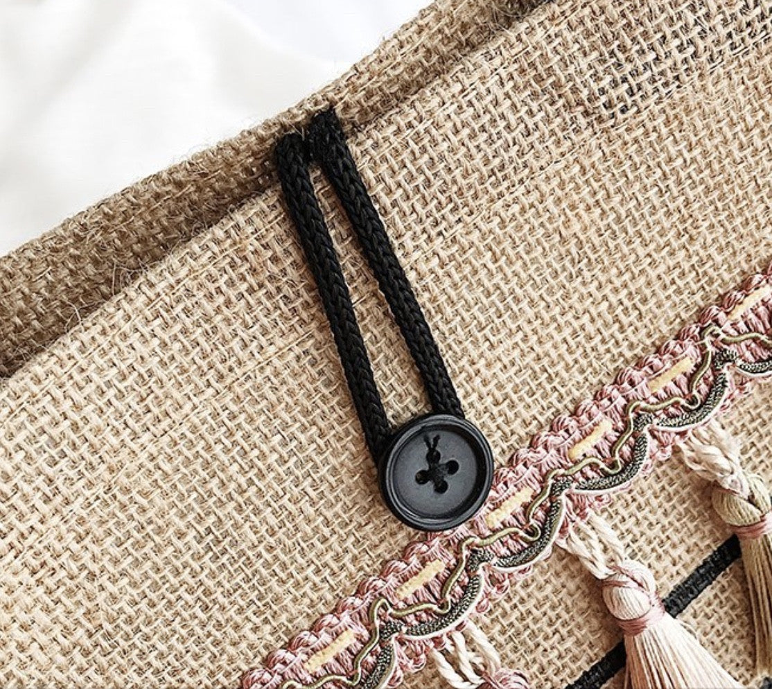 Borsa paglia hello weekend