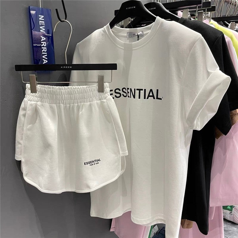 Completo Essentials tee + shorts