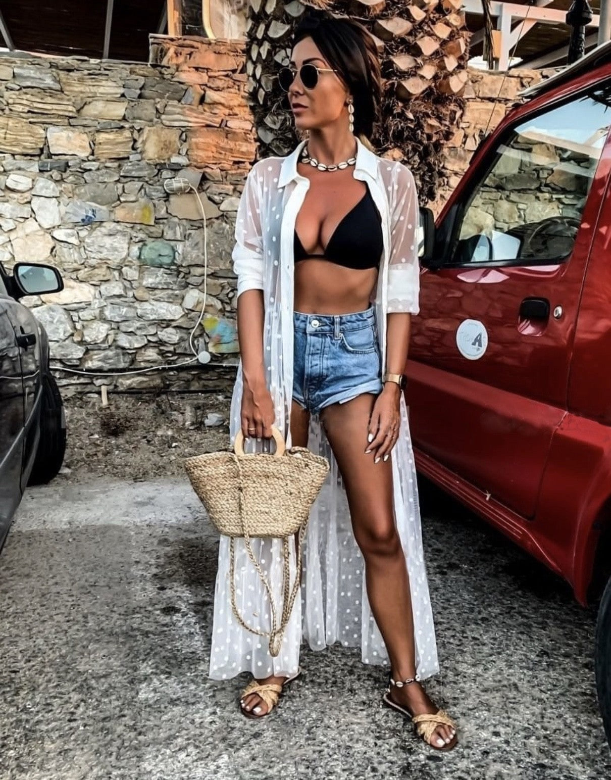 Copricostume pois Sois