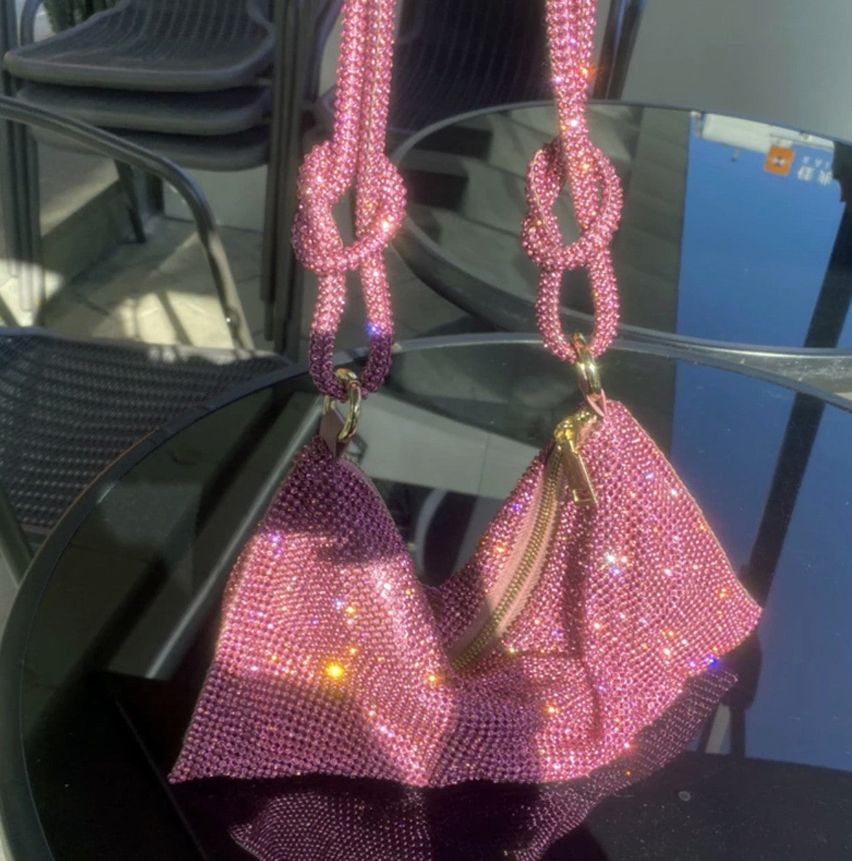 Borsa strass Canghy