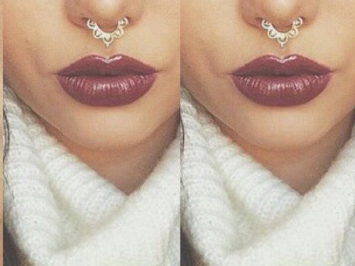 Petals Fake Septum Ring