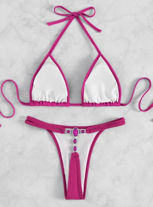 Microbikini rhinestone Yhouy