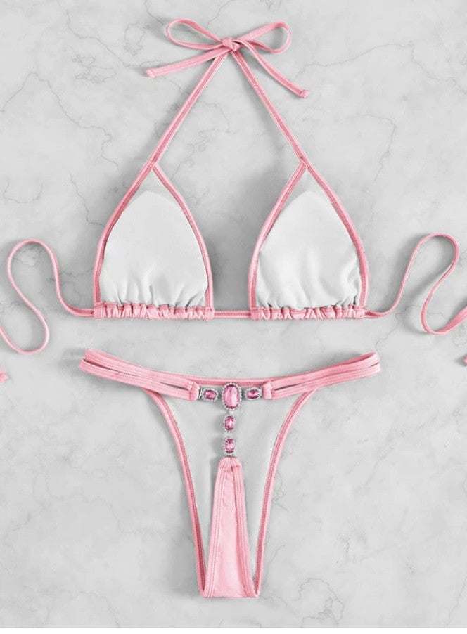 Microbikini rhinestone Yhouy