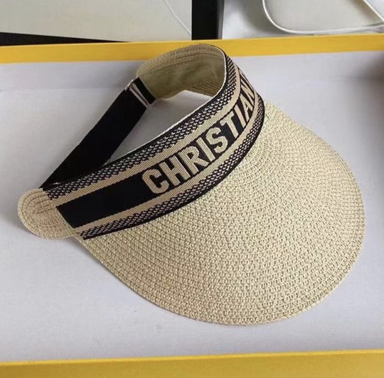 Visiera in paglia Christian