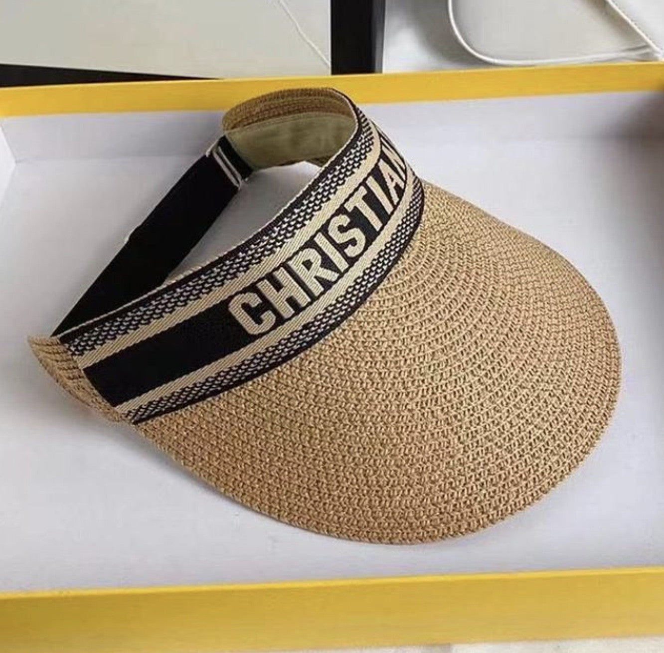 Visiera in paglia Christian