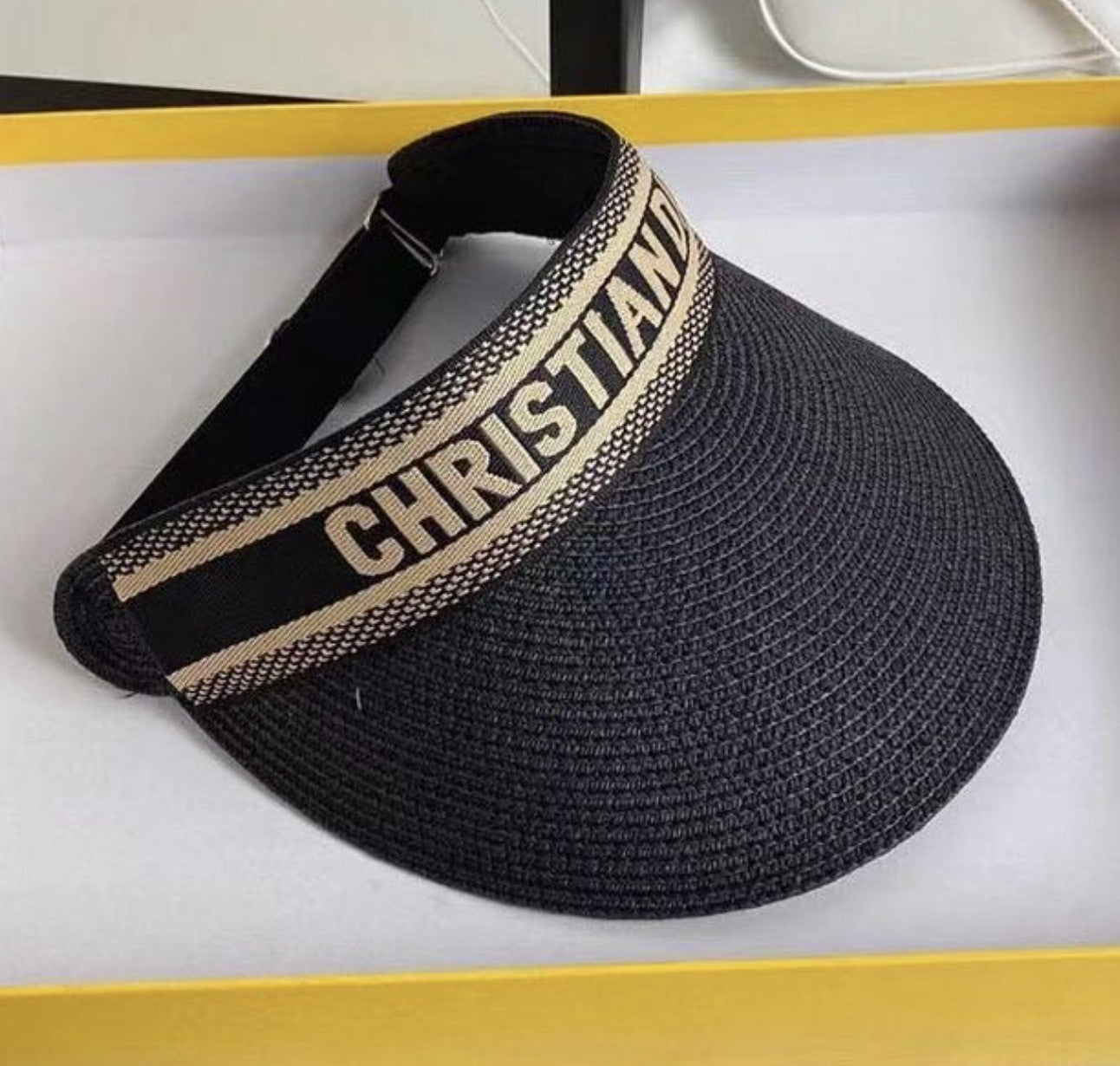 Visiera in paglia Christian