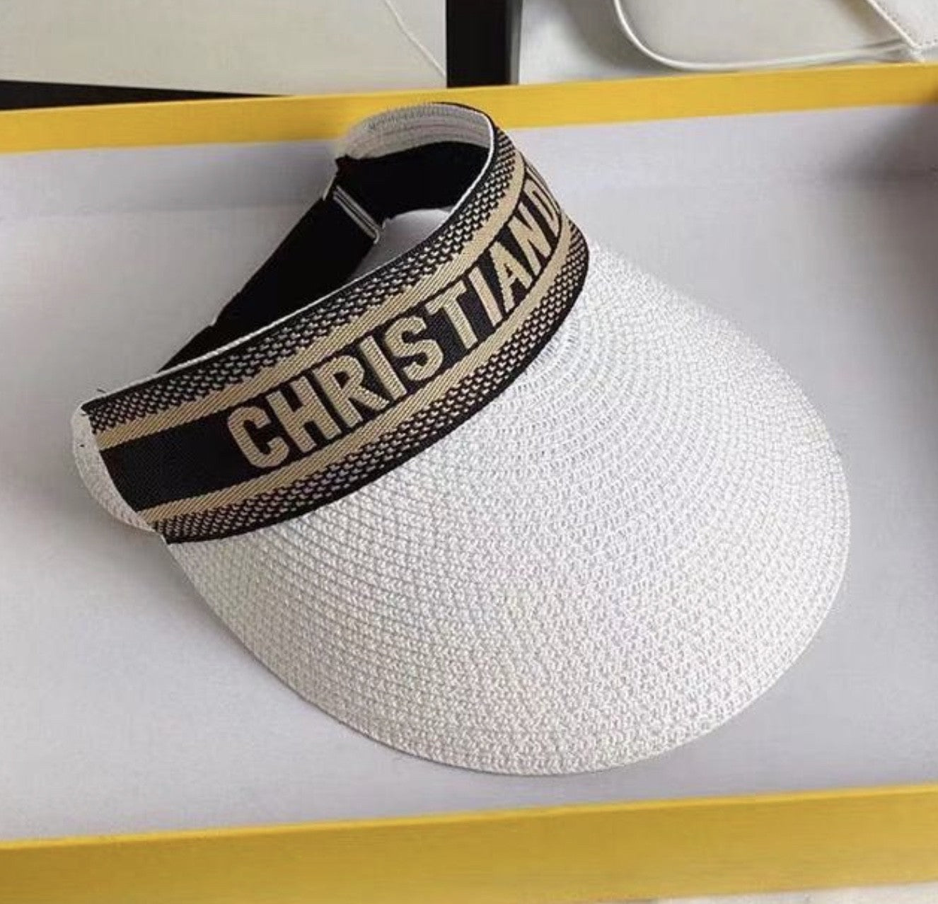 Visiera in paglia Christian