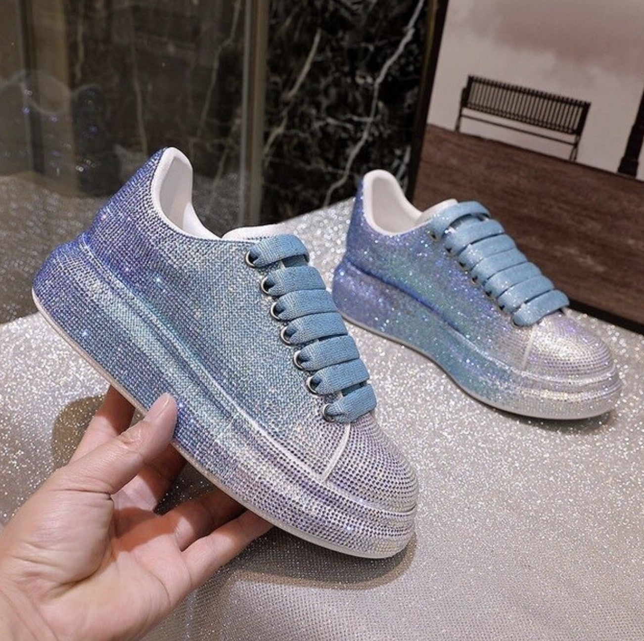 Sneakers strass Fresa