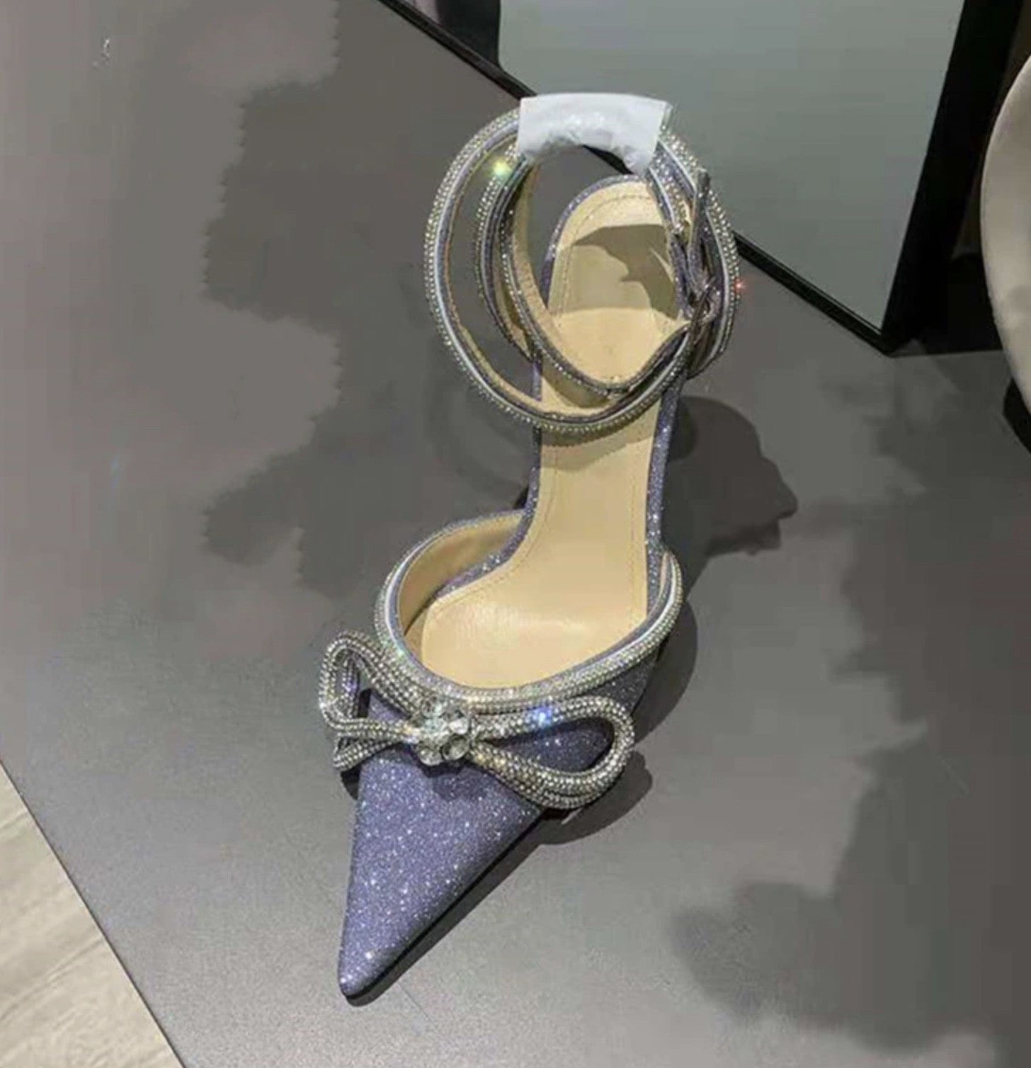 Tacchi glitterbow