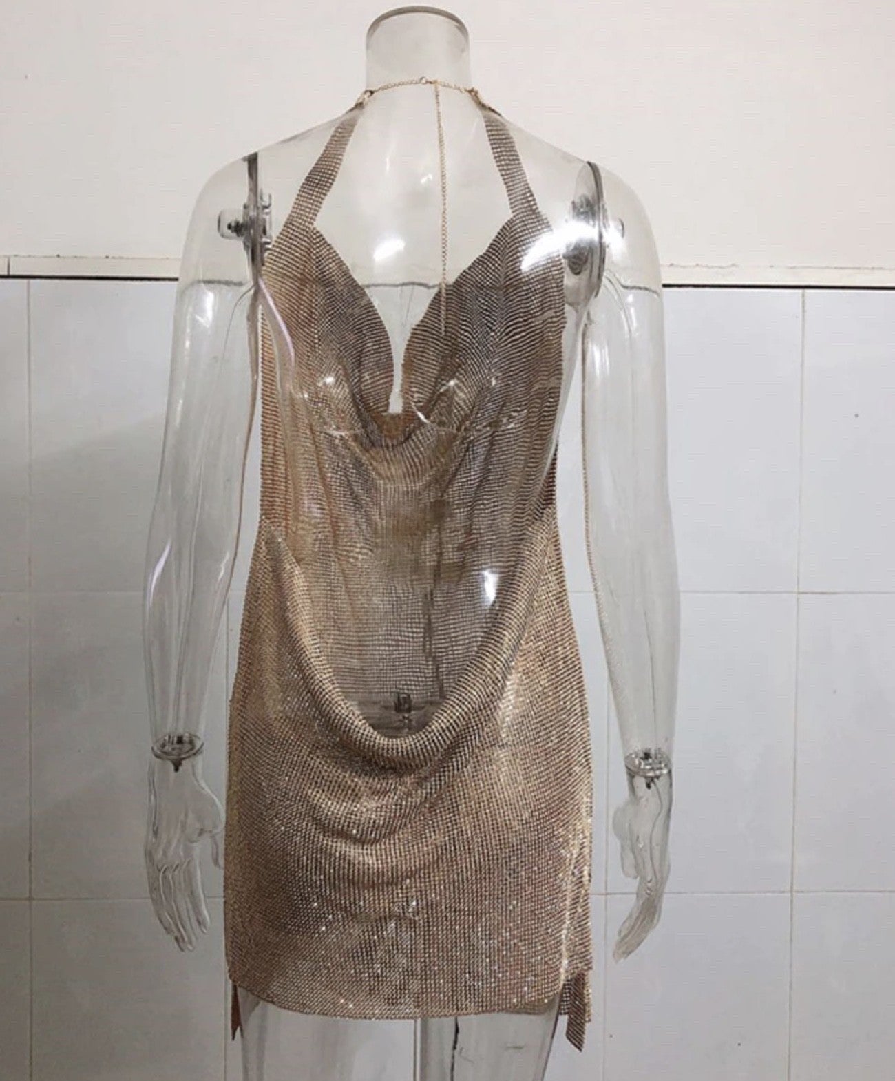 Minidress strass Henuar