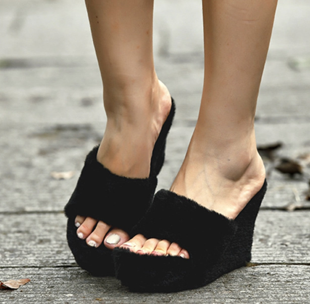 Ciabatta pelo platform Sity