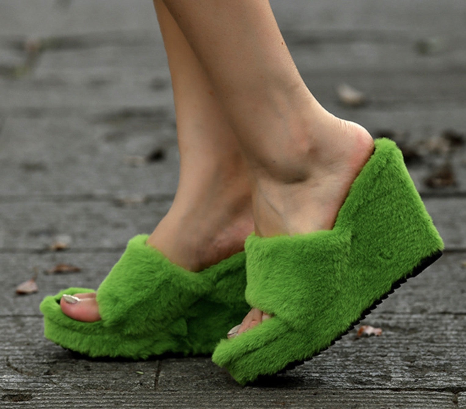 Ciabatta pelo platform Sity