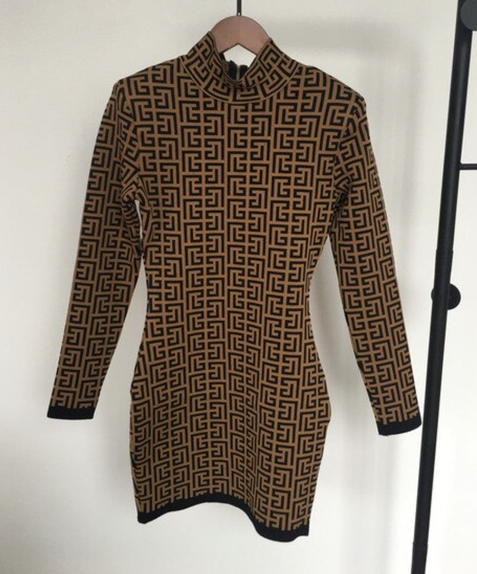 Dress in maglia Geomy