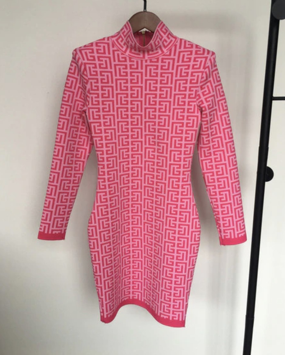 Dress in maglia Geomy