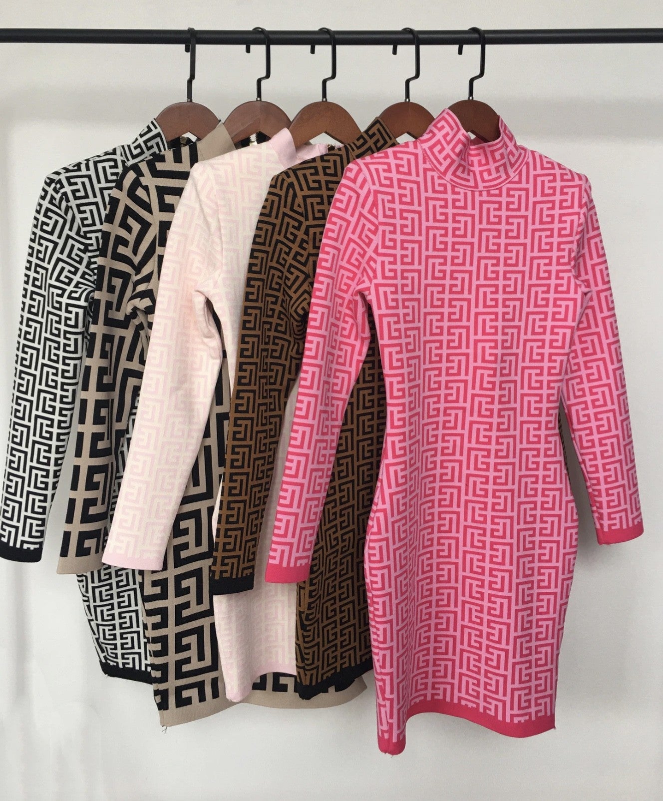 Dress in maglia Geomy