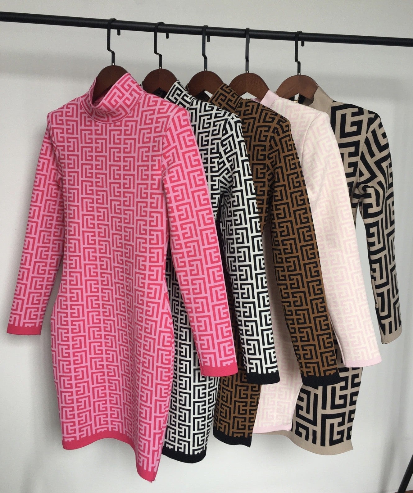 Dress in maglia Geomy