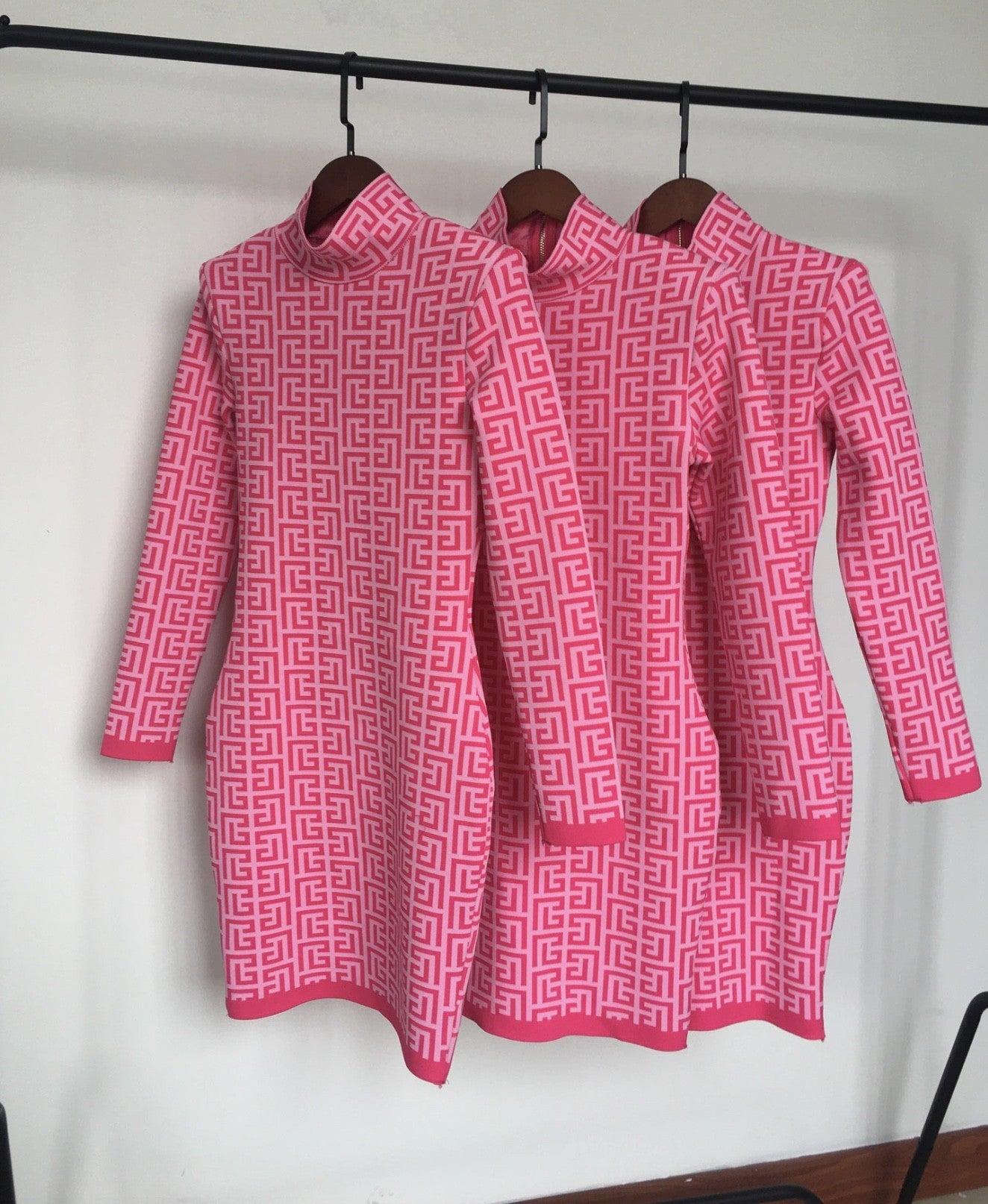 Dress in maglia Geomy