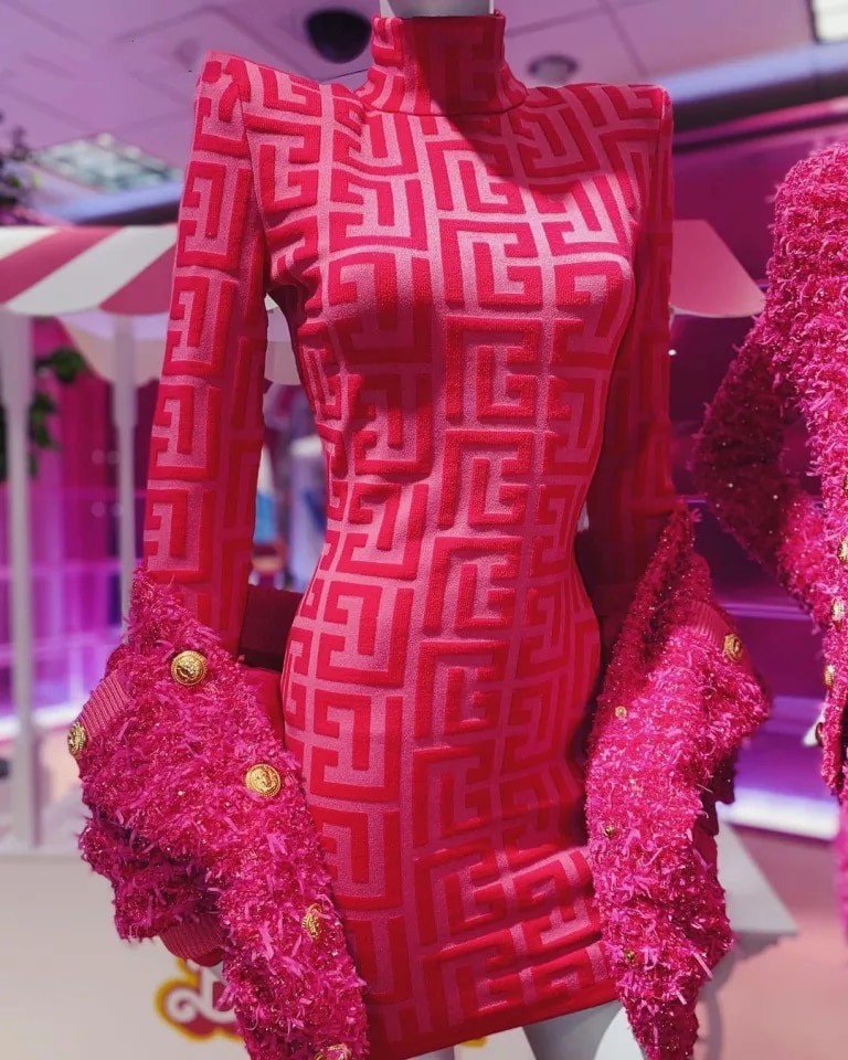 Dress in maglia Geomy