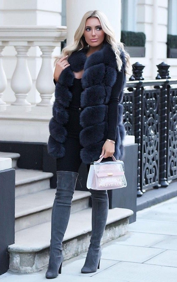 Smanicato ecopelliccia Dhesy