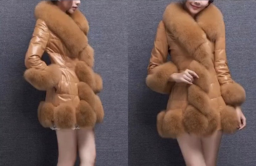 Giacca ecopelle Lodge