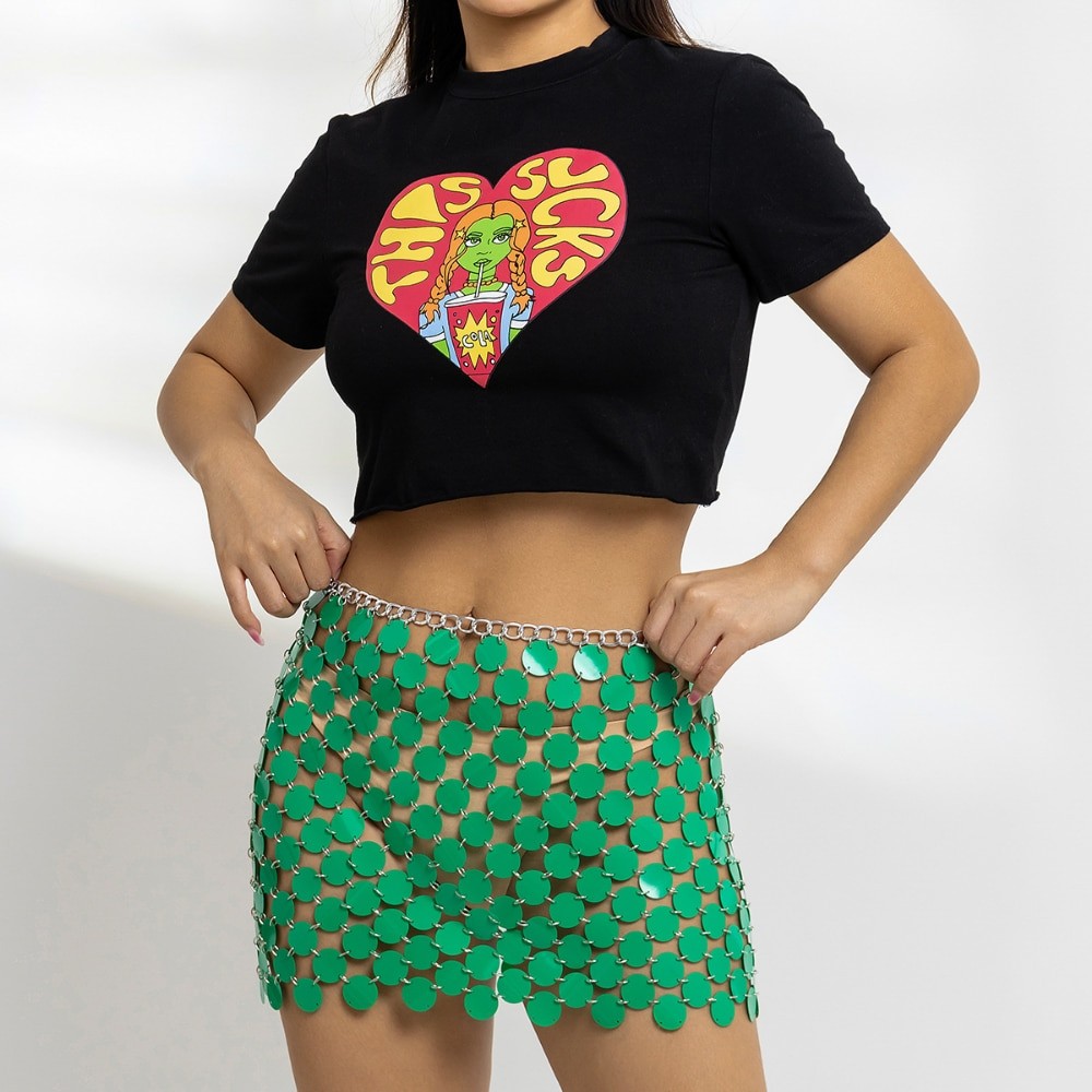 Minigonna Bigsequinh