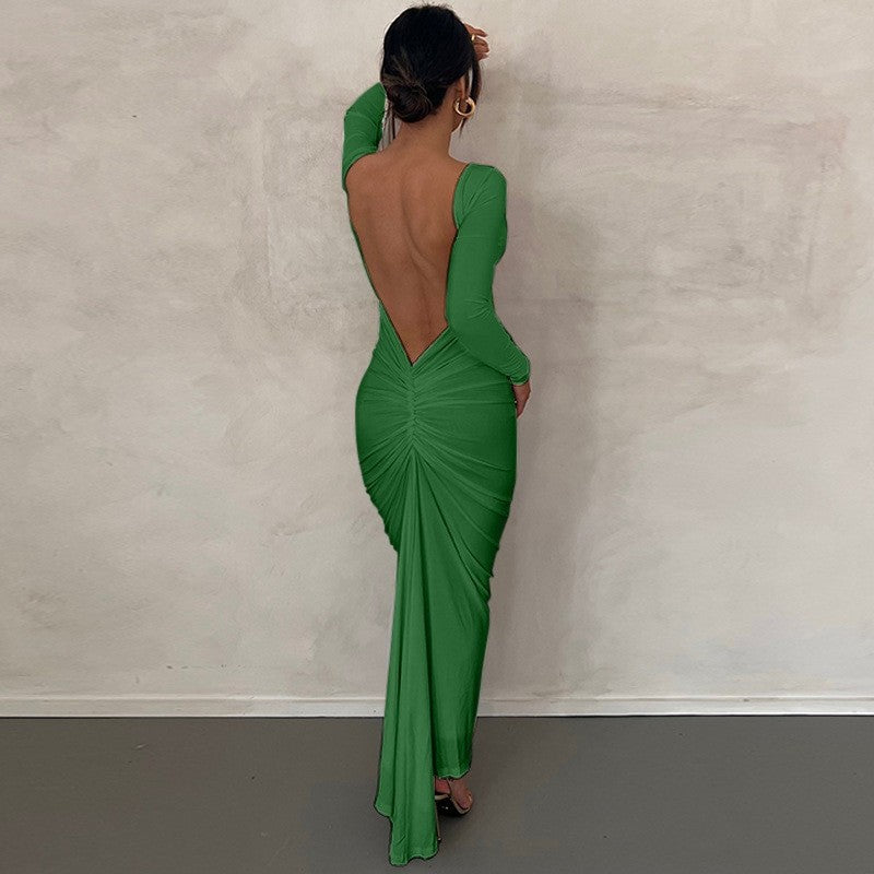 Abito backless Gilda