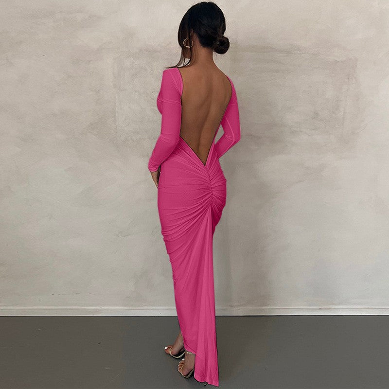 Abito backless Gilda