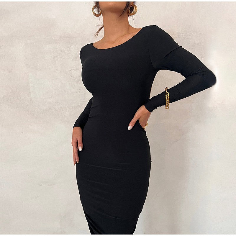 Abito backless Gilda