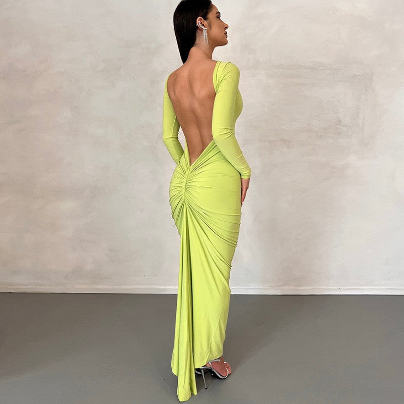 Abito backless Gilda